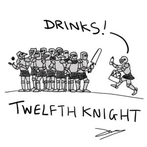 Knight cartoon