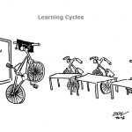 Learning Cycle Cartoon