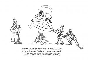 shrove tuesday cartoon
