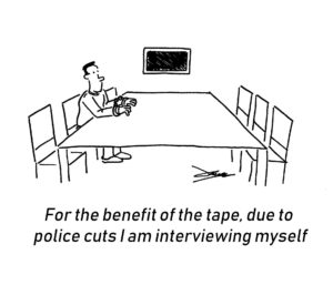 Line of Duty cartoon