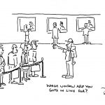 Queue Cartoon