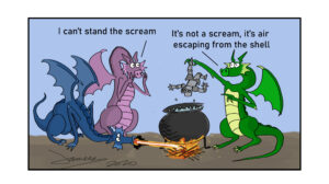 dragons cooking