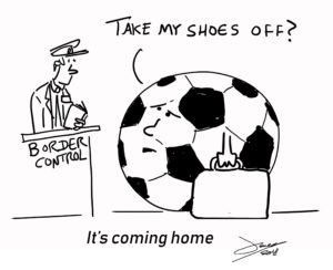 football cartoon