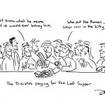 Last Supper Cartoon