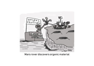 organic life mars
