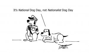 nationalist dog