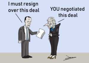 brexit minister cartoon