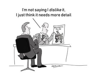 Business Plan Cartoon