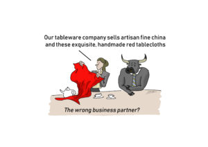 Business Partner Cartoon