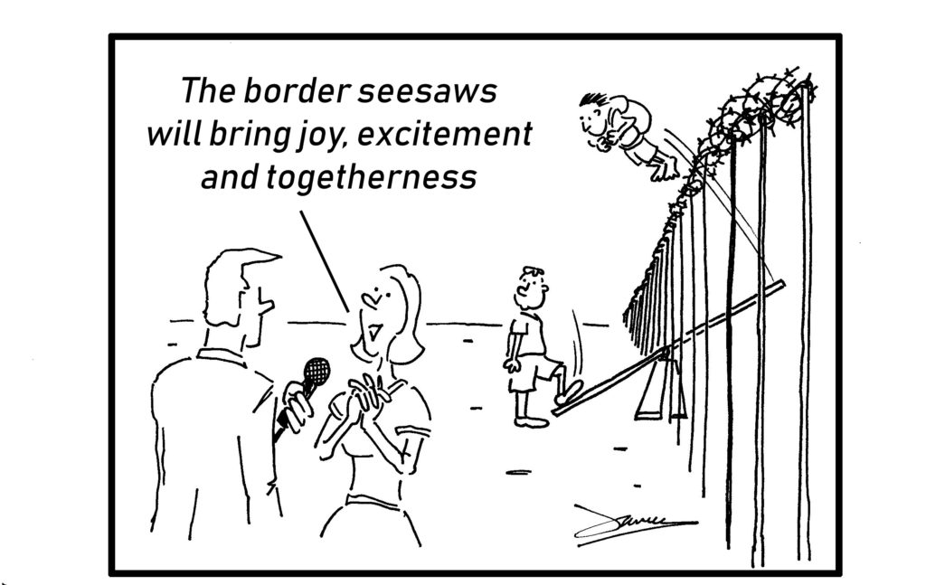 border seesaws