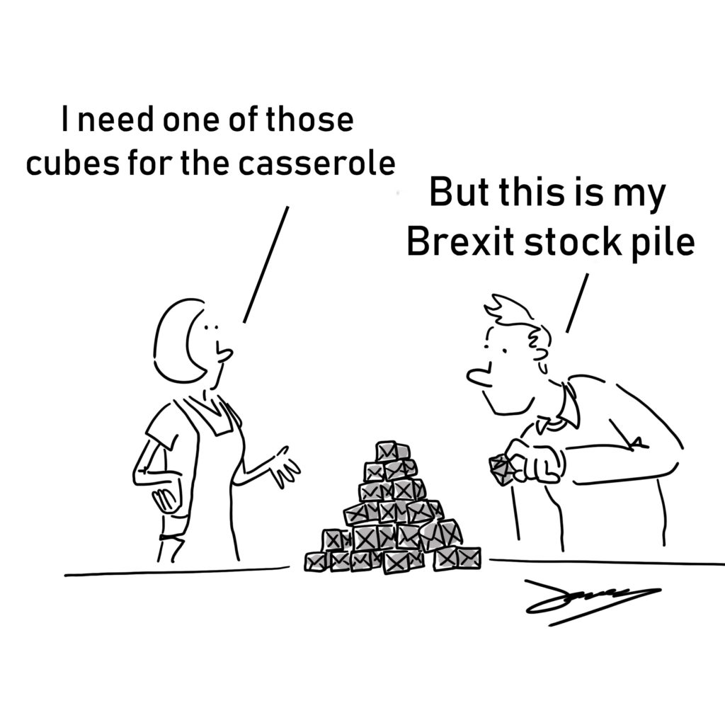 Brexit A Drawn Out Process stockpile