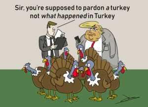 trump turkey cartoon