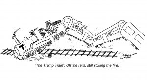 train cartoon