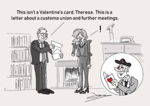 Valentines Card Cartoon