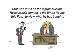 trump collusion cartoon